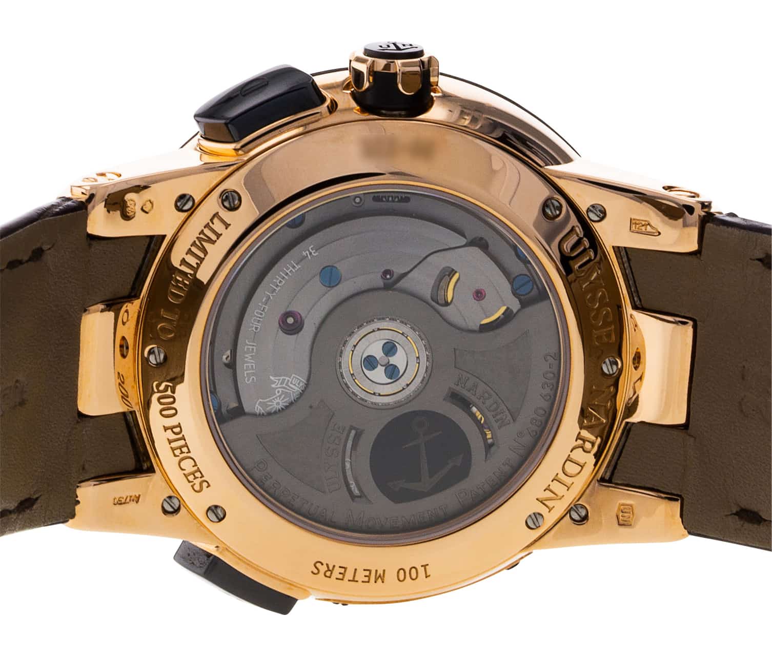 Ulysse nardin limited to 500 pieces 100 meters deals